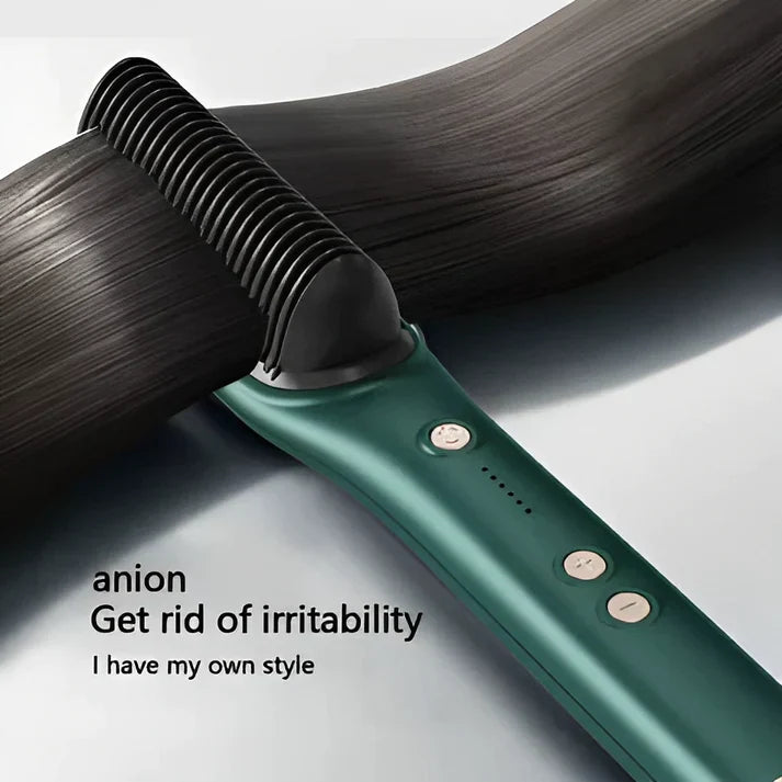 Ionic Hair Straightener Comb Brush