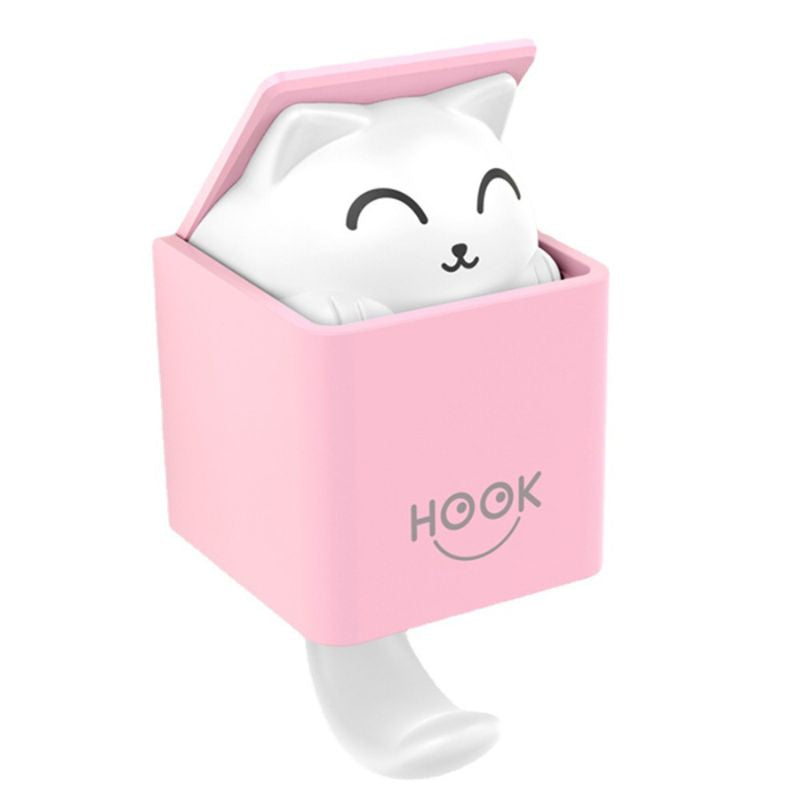 Durable Plastic Key Hook with Cute Animal Shape