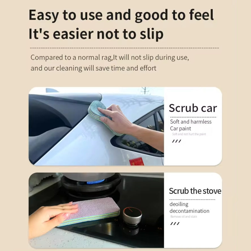 High-Efficiency Easy-Tear Cleaning Cloth for Multi-Purpose Use