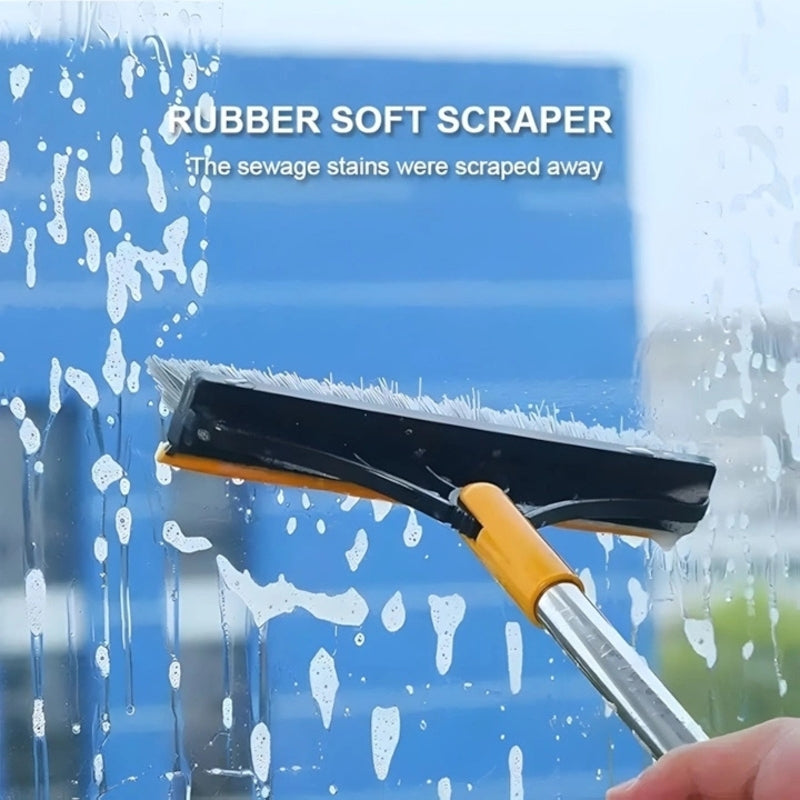 Multi-Function Gap Brush and Mop for Floor Cleaning