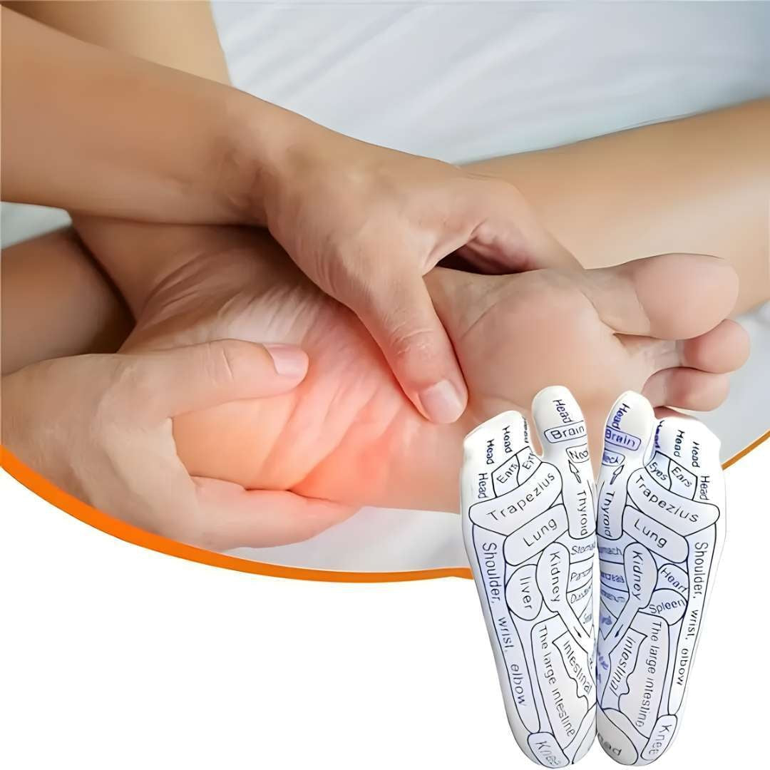 Unisex Acupressure Massage Socks for Relaxation and Wellness
