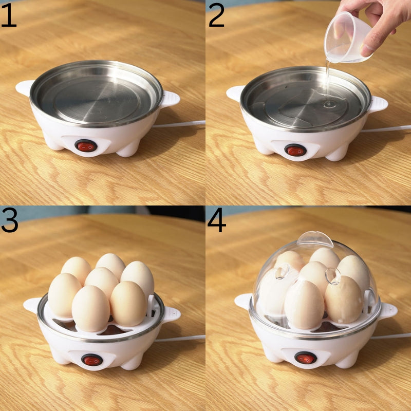 Multi-Purpose Home Kitchen Electric Egg Steamer