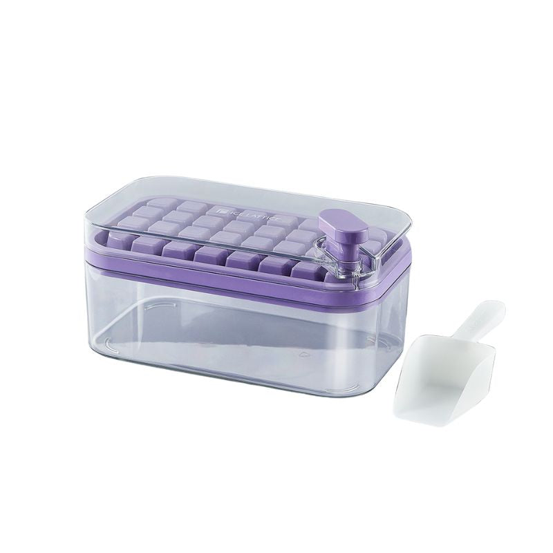 Silicone Ice Cube Tray with Easy-Release Design