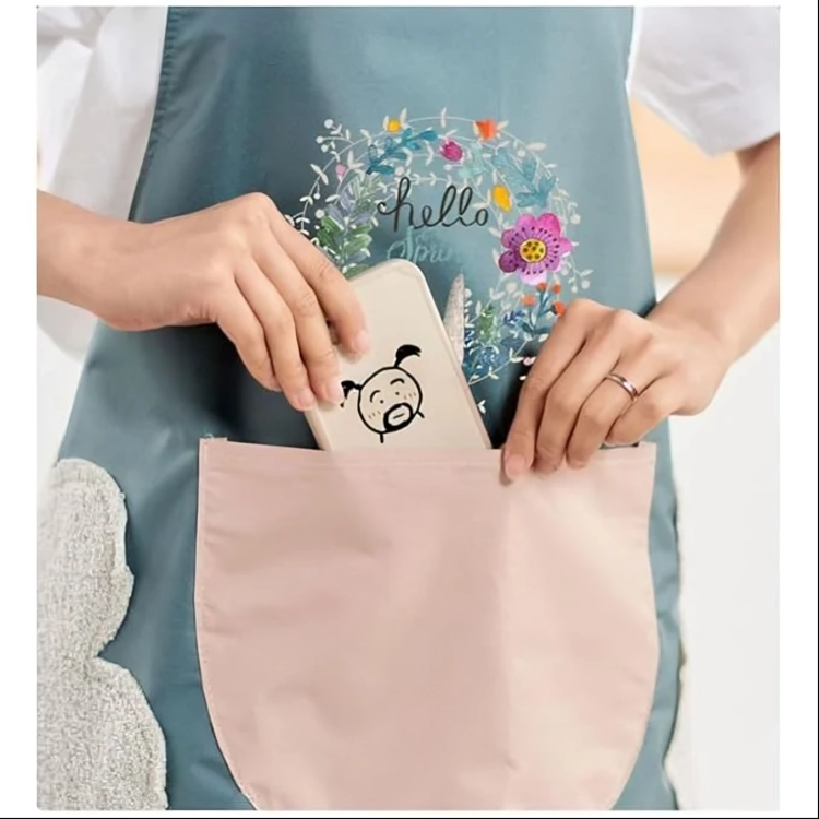 Cute Kitchen Apron with Front Pocket (Buy 1 Get 1 Free)