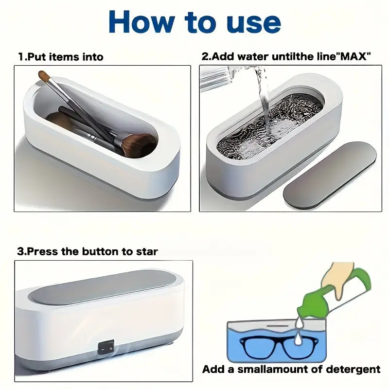 Ultrasonic Jewellery Cleaner – Professional Shine at Home