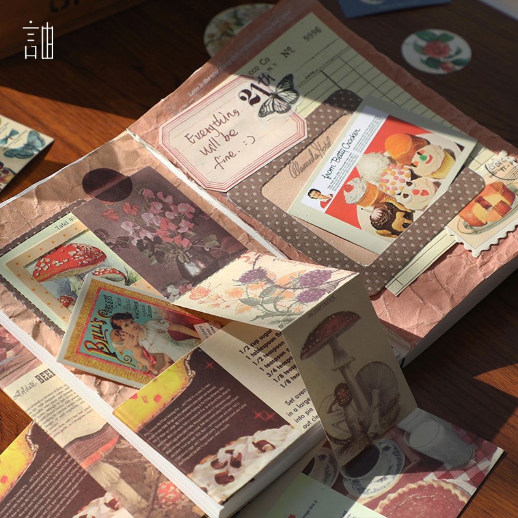 Creative Scrapbook Gift Box with Compartments