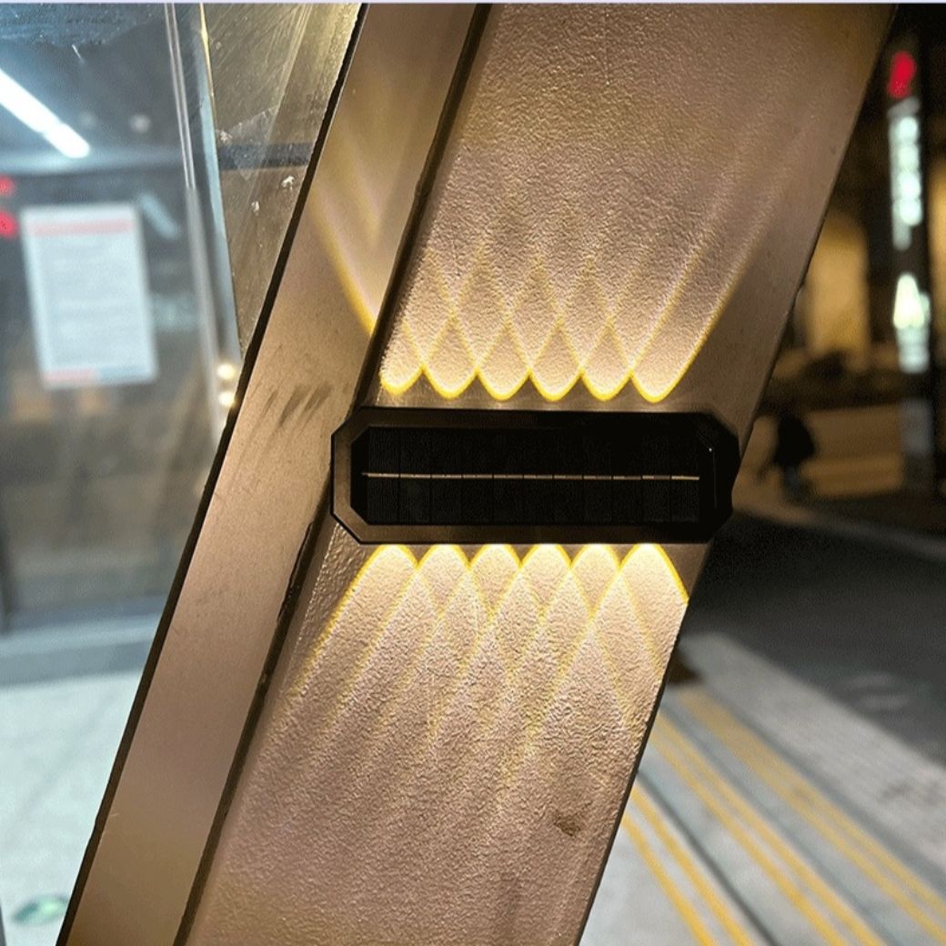 Waterproof Up & Down Wall Light for Fence and Pillar Decoration