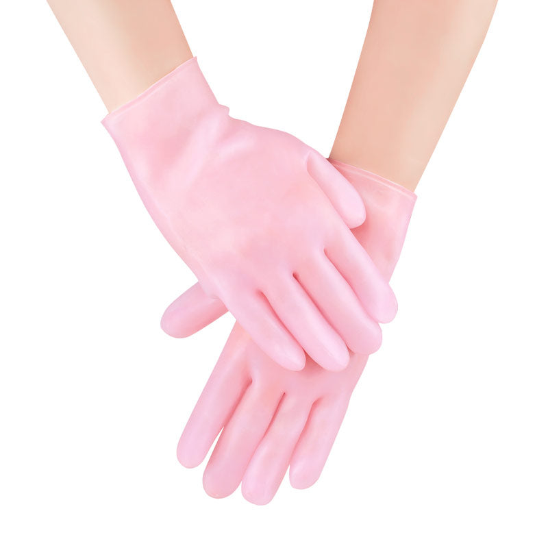 Silicone Gel Hand Spa Gloves – Moisturizing & Exfoliating Skin Care Treatment