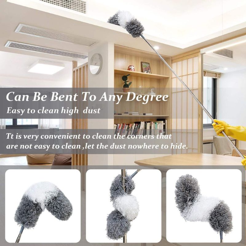 10 Ft Long Fan Duster for Ceiling Fans and High Surfaces