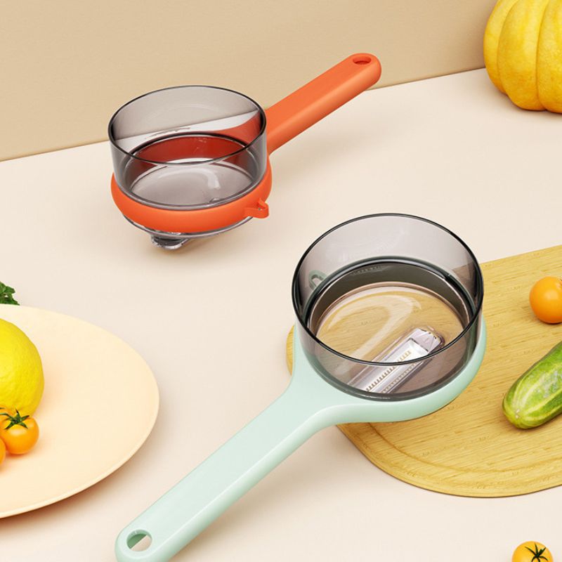 Fruit & Vegetable Peeler with Storage Box – Mess-Free Peeling Solution