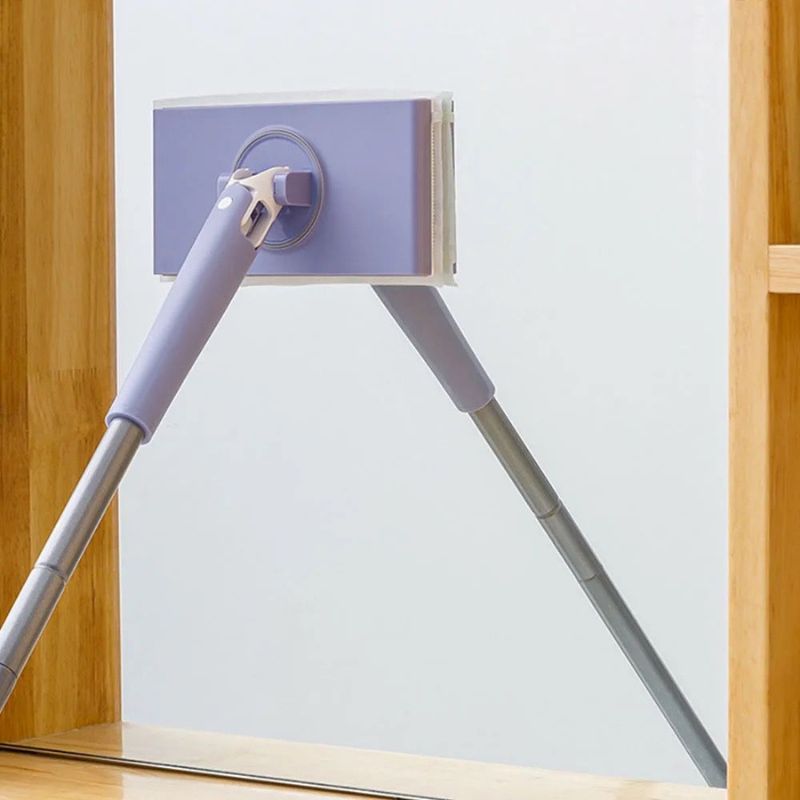 Automatic Clip Flat Mop with Eco-Friendly Refill Pads