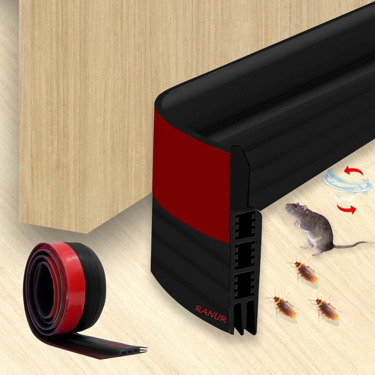 Door Bottom Weather Stripping – Block Drafts, Noise, and Unwanted Pests