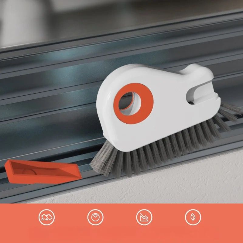2-in-1 Gap Cleaning Brush – Perfect for Window Tracks & Grout