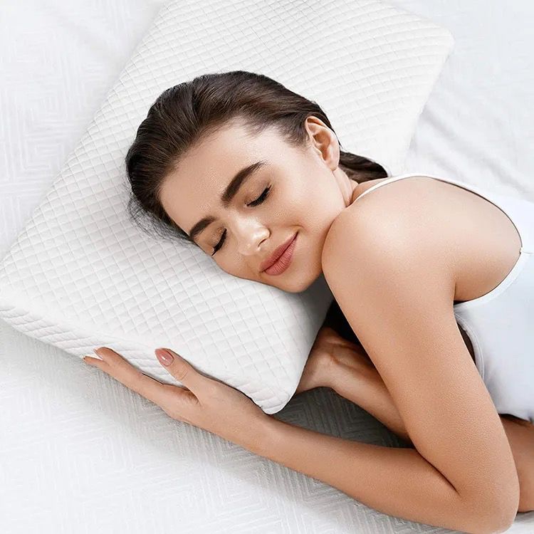 Ergonomic Memory Foam Pillow for Better Sleep