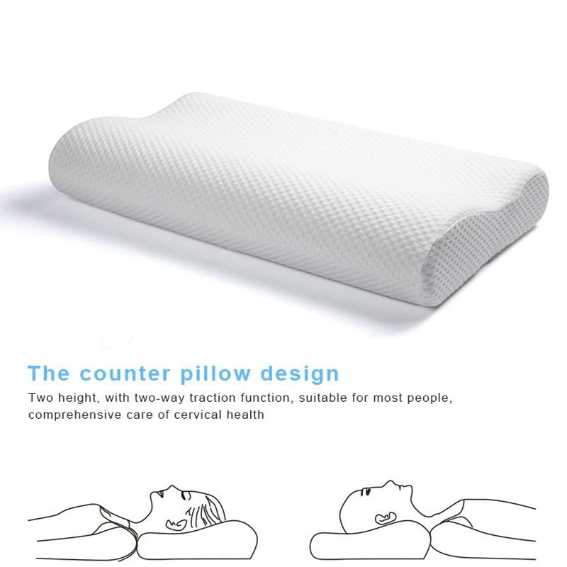 Ergonomic Memory Foam Pillow for Better Sleep