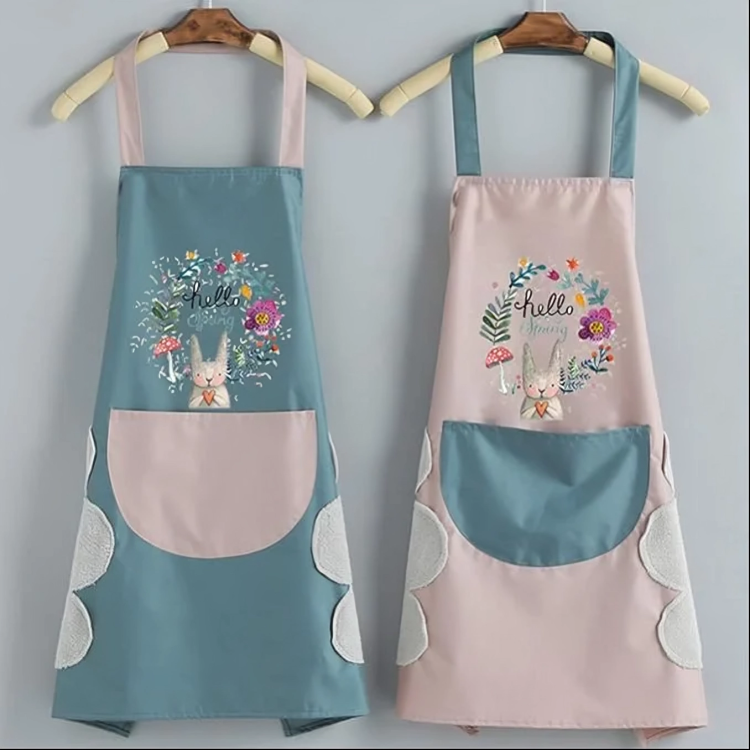 Cute Kitchen Apron with Front Pocket (Buy 1 Get 1 Free)