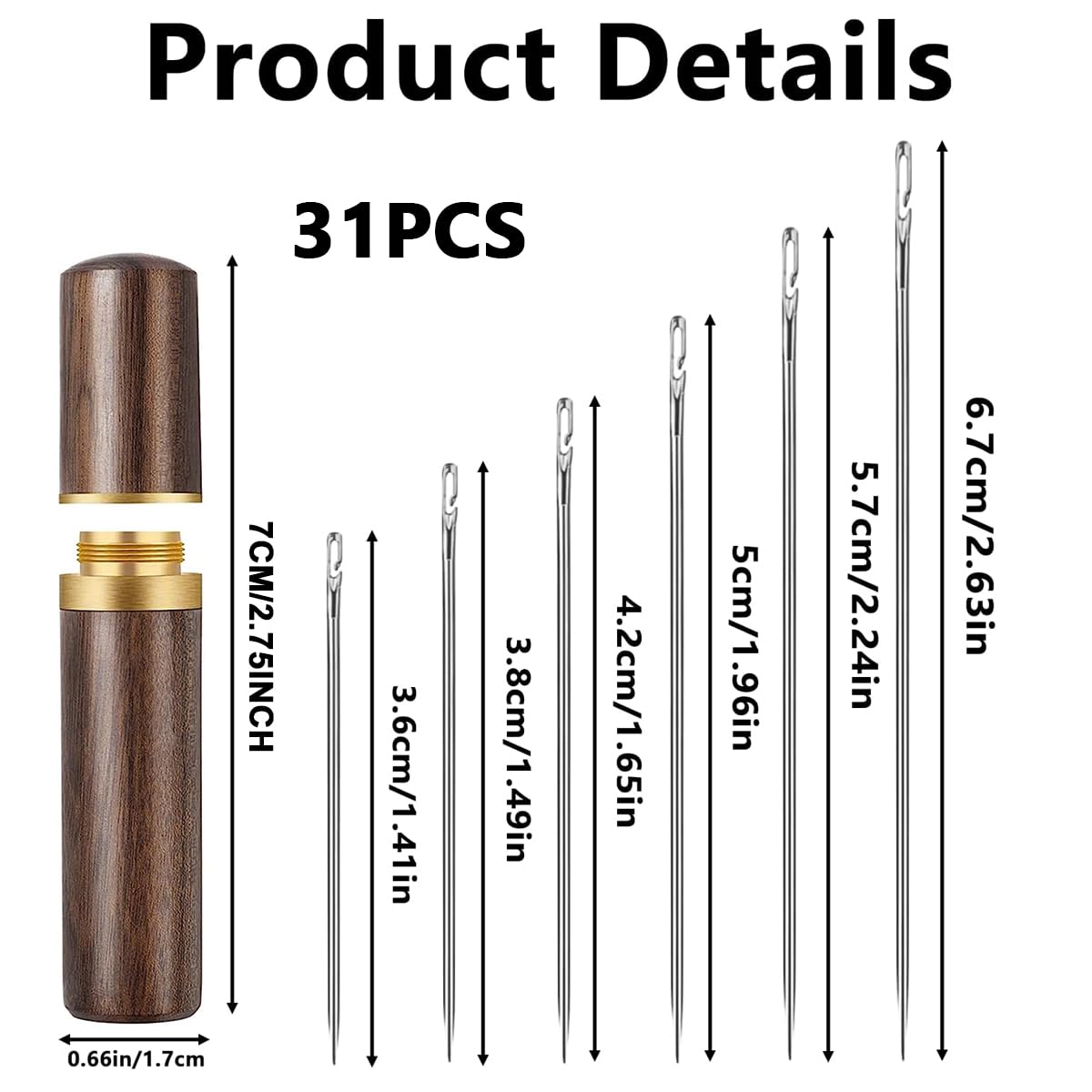 Self-Threading Needles