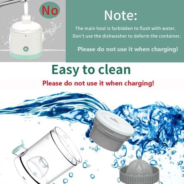 Wireless Electric Citrus Juicer - All in 1