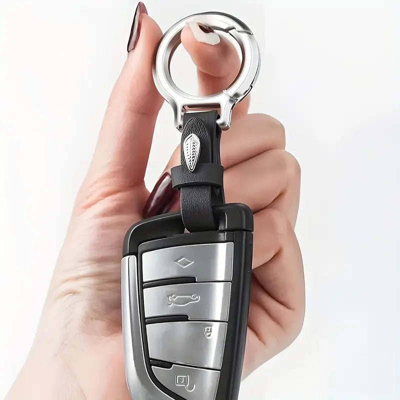 Luxury Keychain - Leather Strap
