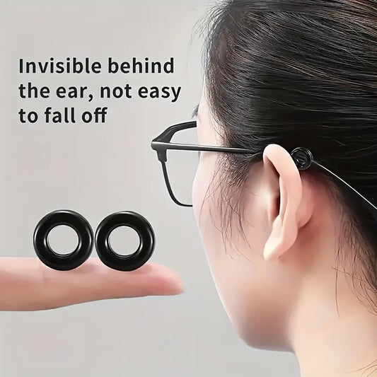 Universal Anti-Slip Glasses Leg Holder-Pack of 10