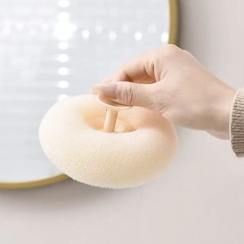 Sunflower Shower Ball – Super Soft Massage Bath Sponge with Suction Cup