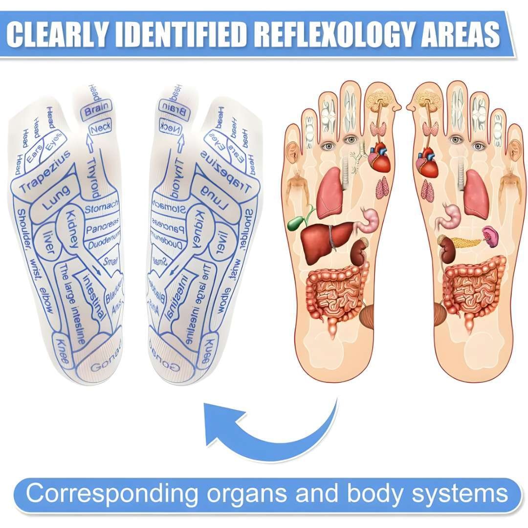 Unisex Acupressure Massage Socks for Relaxation and Wellness