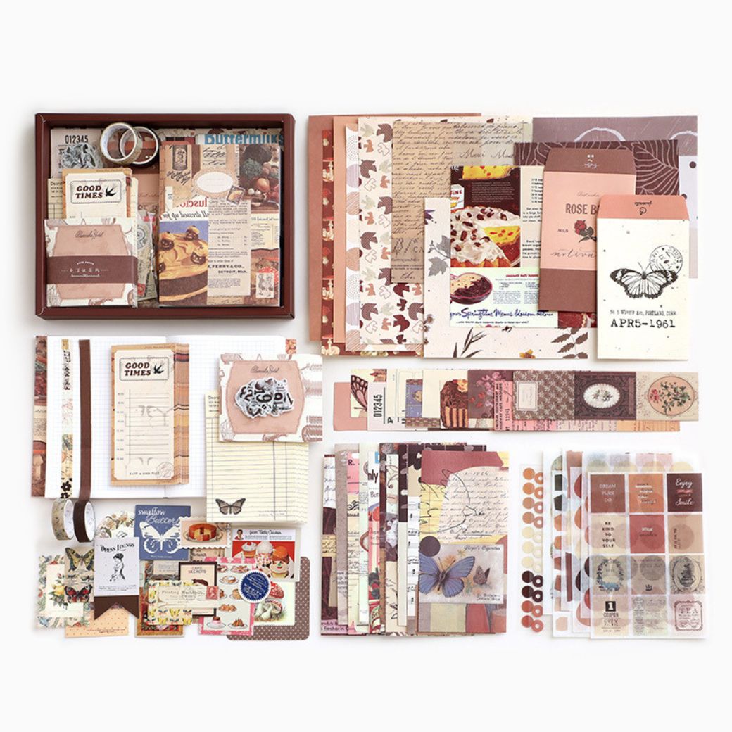 Creative Scrapbook Gift Box with Compartments