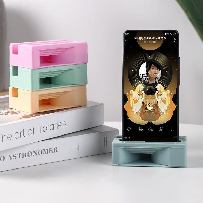 Desk Dock – Natural Acoustic Phone Stand & Sound Amplifier(4 PCS)