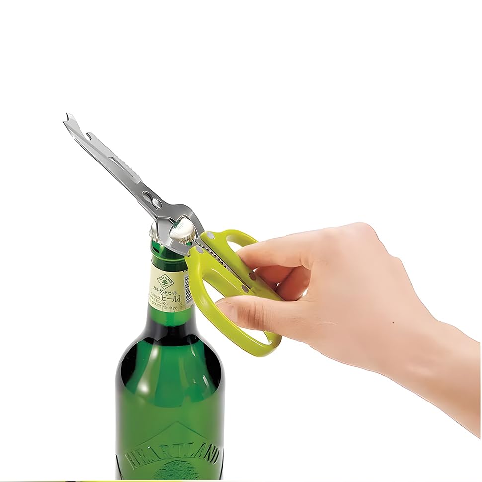 6-in-1 Durable Stainless Steel Kitchen Scissors