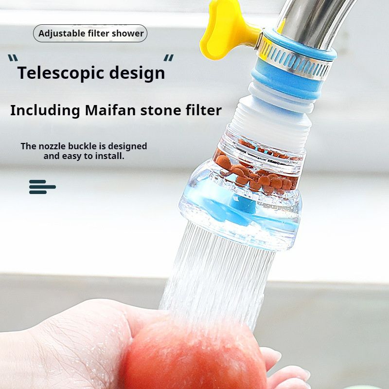 Universal Kitchen Faucet Extender – Adjustable & Splash-Proof