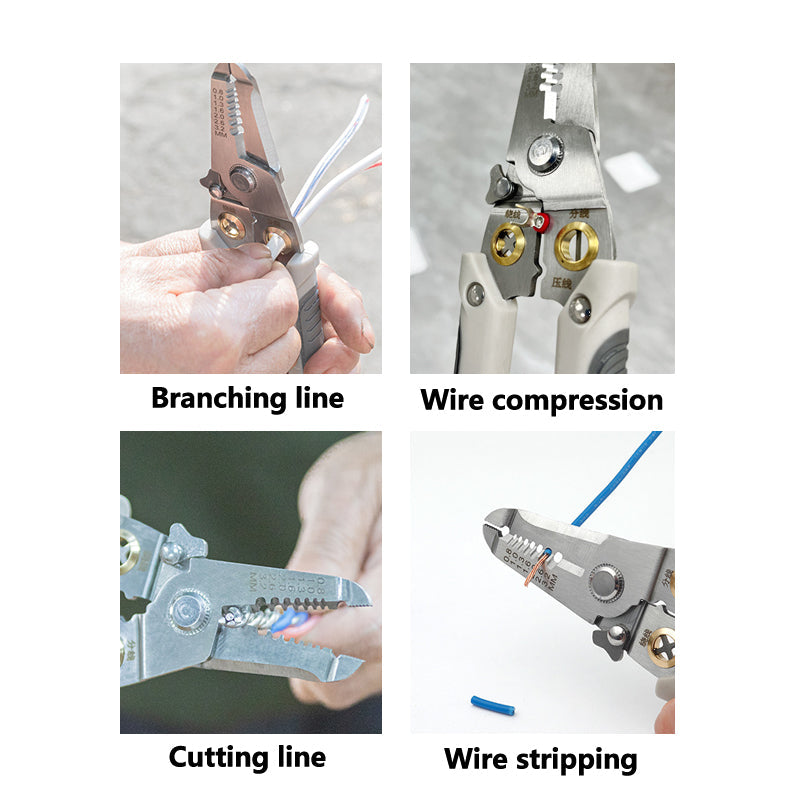 Multi-Function Electrician Wire Stripper with Anti-Static Design