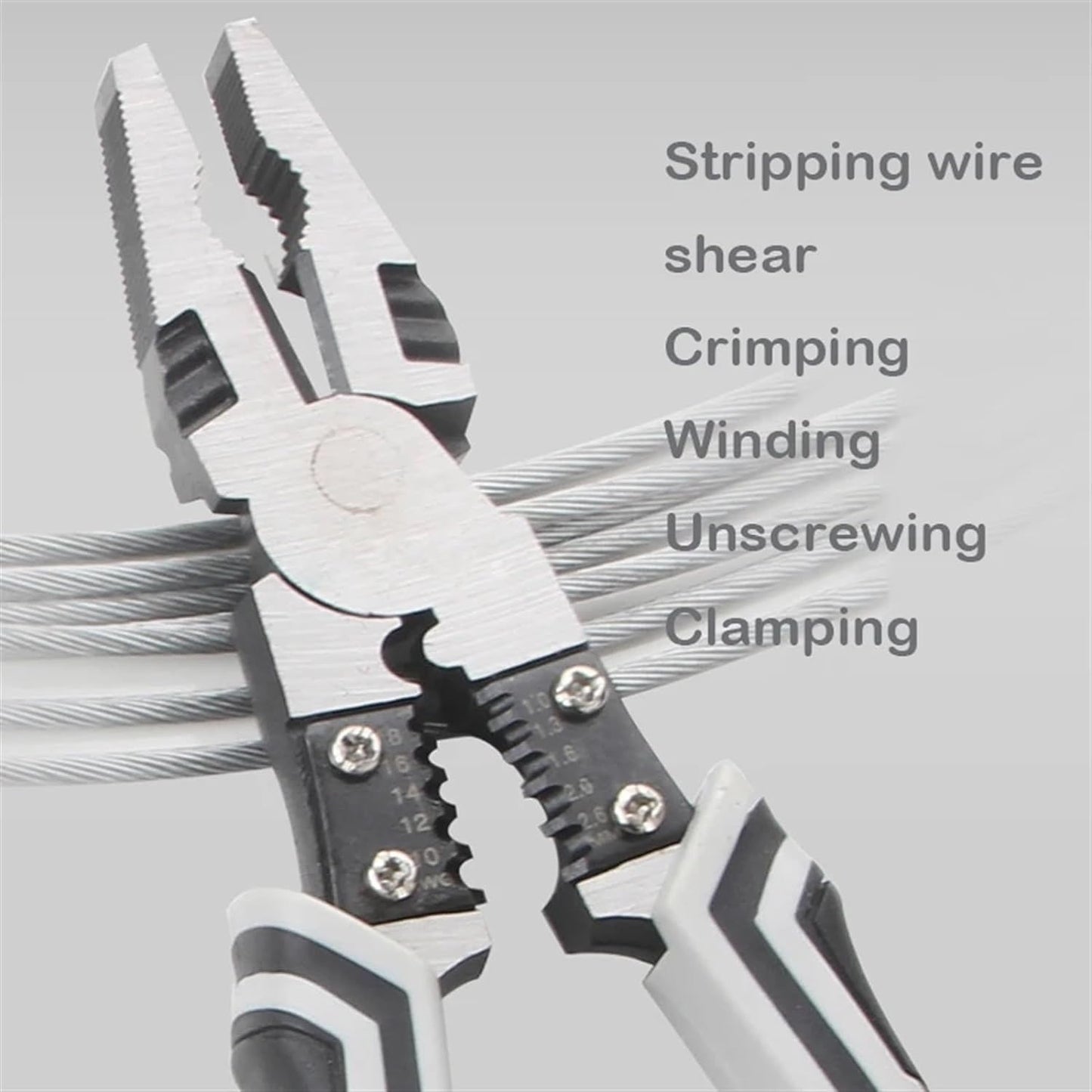 Professional Crimping and Cutting Pliers for Electricians