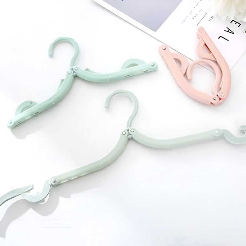 Foldable Hanger for Compact and Portable Storage(5Pcs)