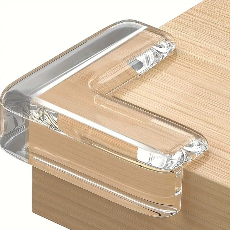 Clear Corner Protectors - Safety Bumpers for Sharp Edges