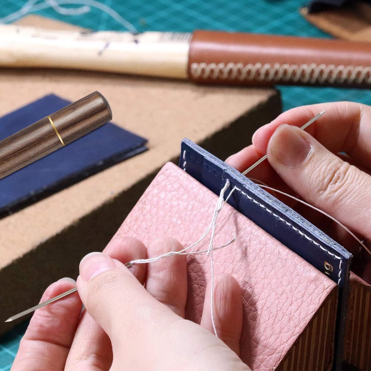 Self-Threading Needles