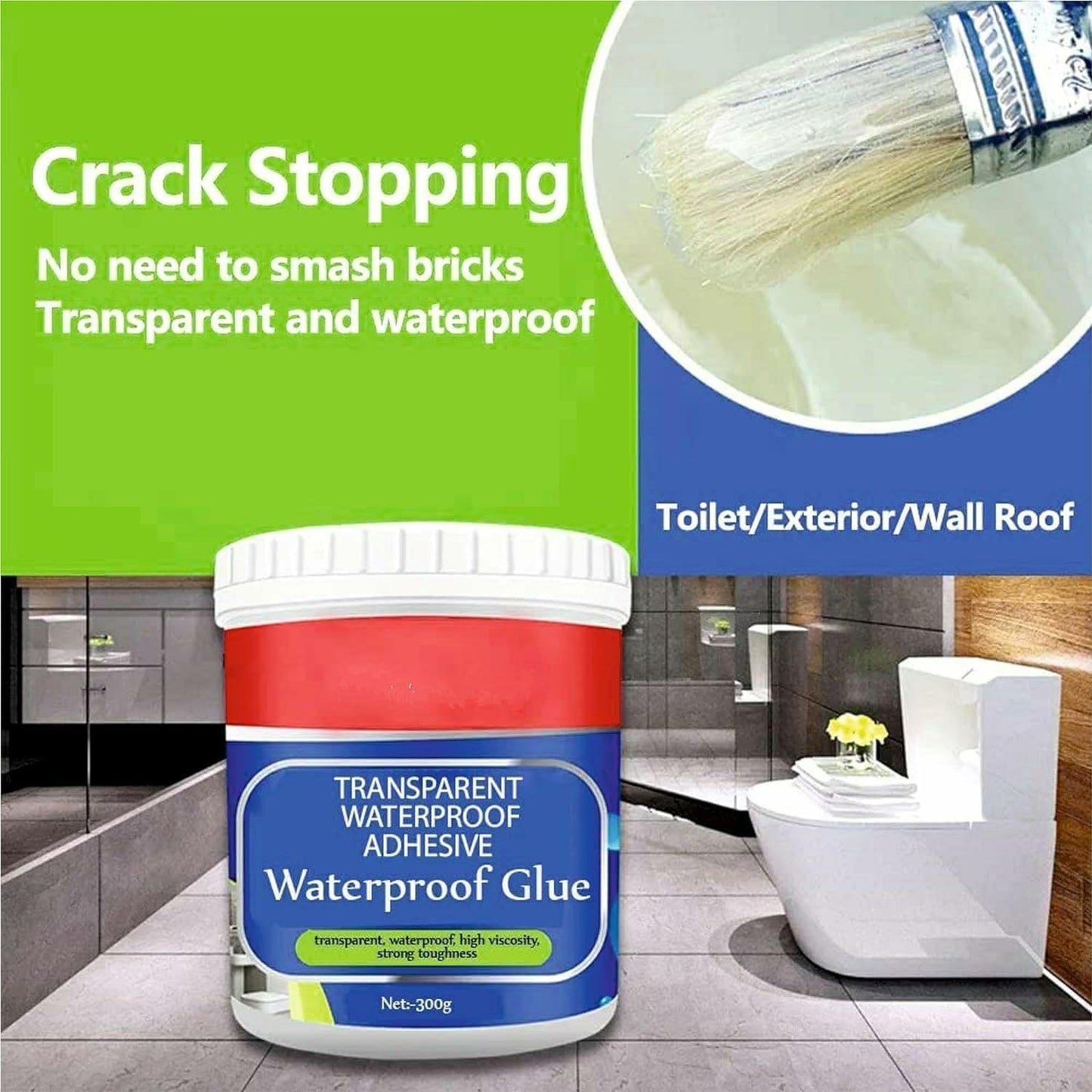 Transparent Waterproof Agent – All-Purpose Waterproofing Sealant - Buy 1 Get 1 FREE