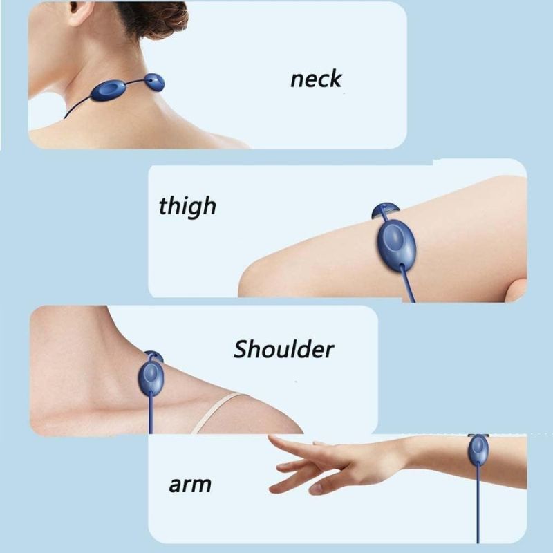 Hanging Neck Massager with Adjustable Heat Function