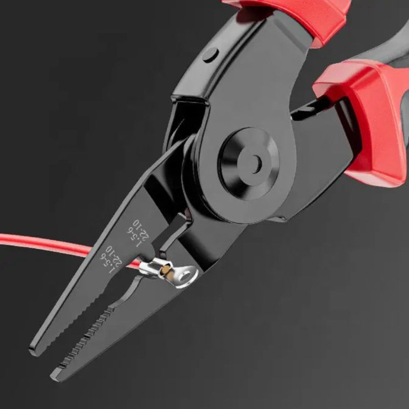 All-in-One Wire Stripper and Electrician Tool Set with Storage Case