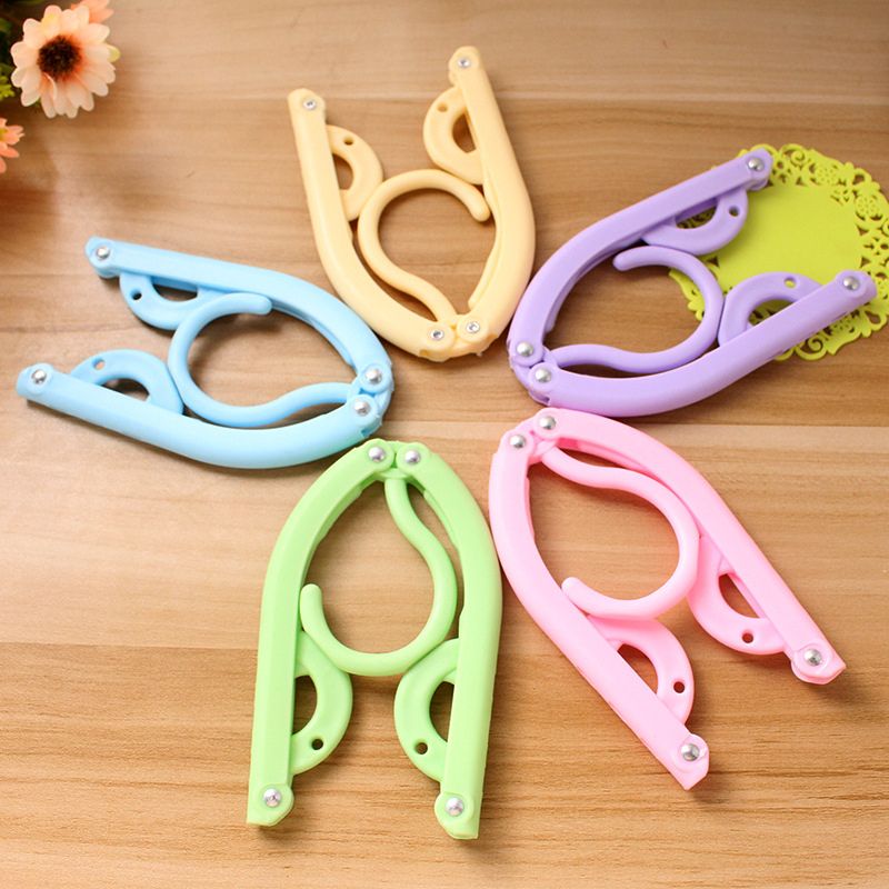 Foldable Hanger for Compact and Portable Storage(5Pcs)