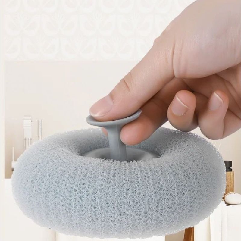 Sunflower Shower Ball – Super Soft Massage Bath Sponge with Suction Cup