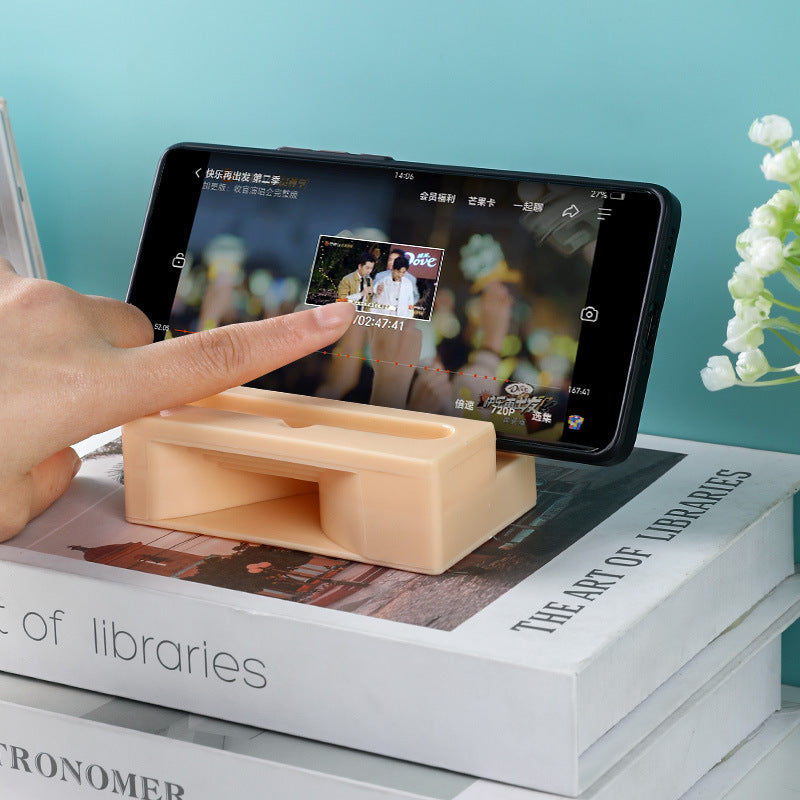 Desk Dock – Natural Acoustic Phone Stand & Sound Amplifier(4 PCS)