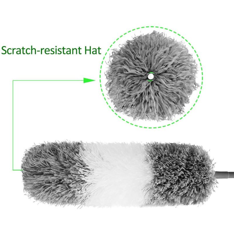 10 Ft Long Fan Duster for Ceiling Fans and High Surfaces