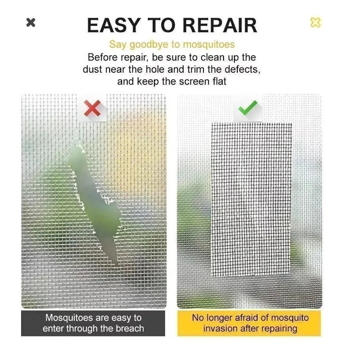 Window Screen Repair Kit Tape