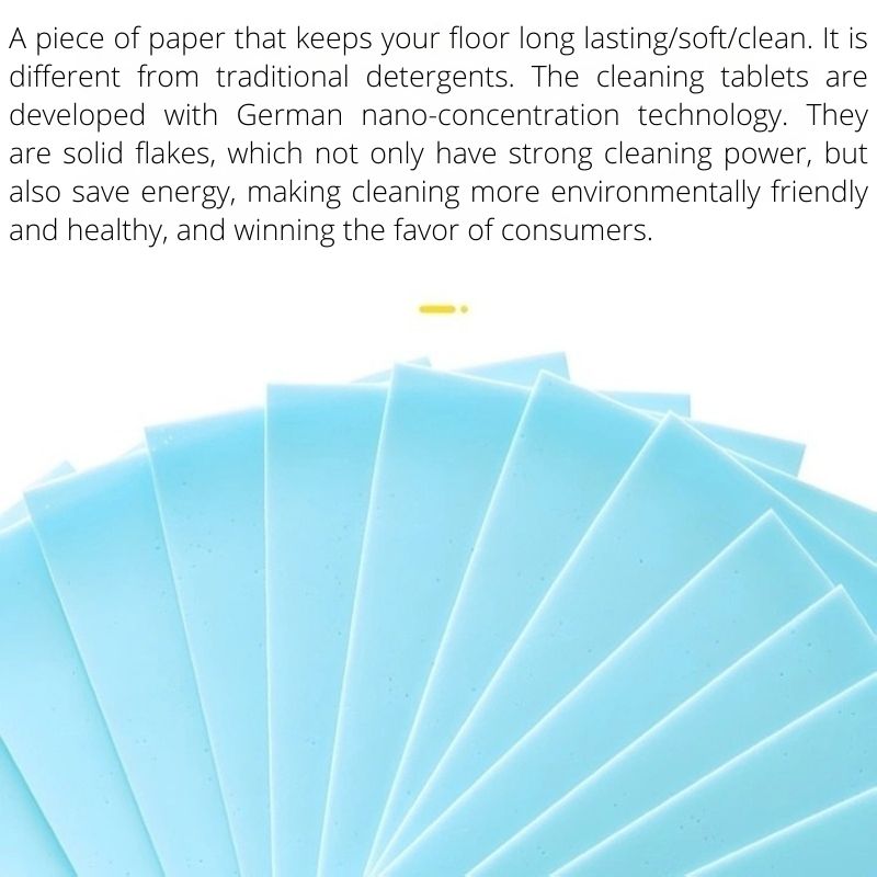 Floor Cleaner Sheets for Quick and Easy Floor Cleaning(30Pcs)