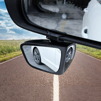 Universal Rear View Mirror for Cars and SUVs(Pack of 2)