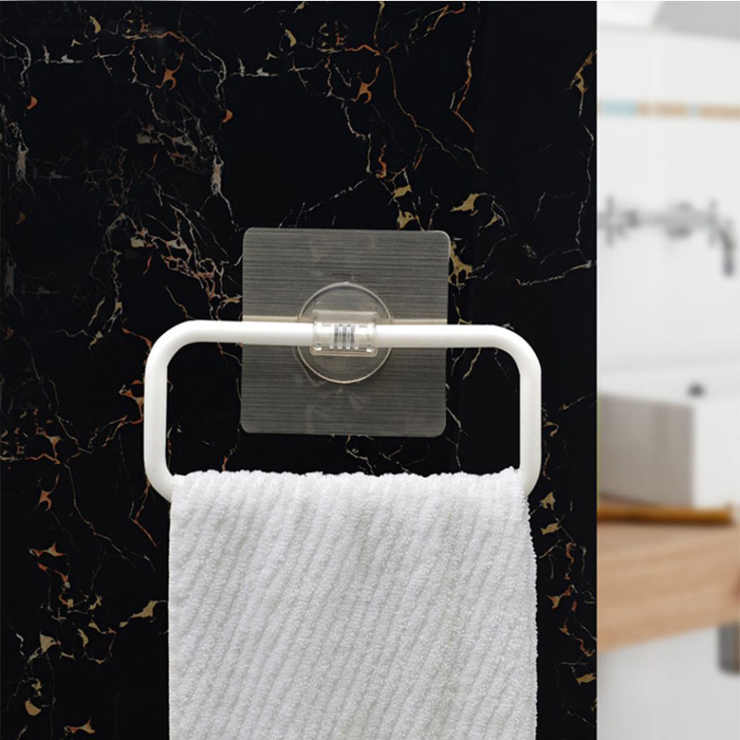 Wall-Mounted Towel Hanging Ring with Modern Design
