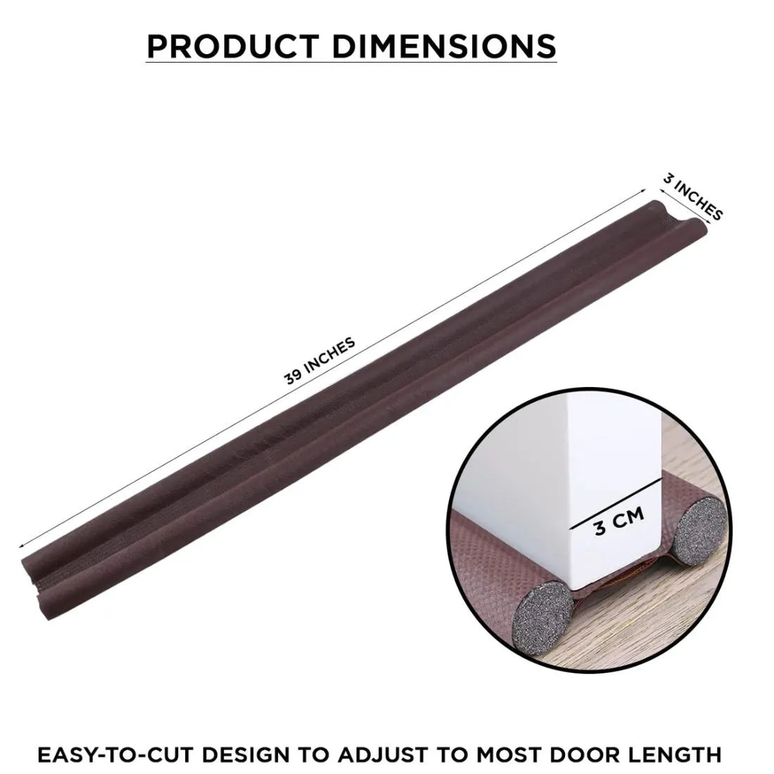 FLEXIBLE DOOR BOTTOM SEALING STRIP - Door Bottom Seal