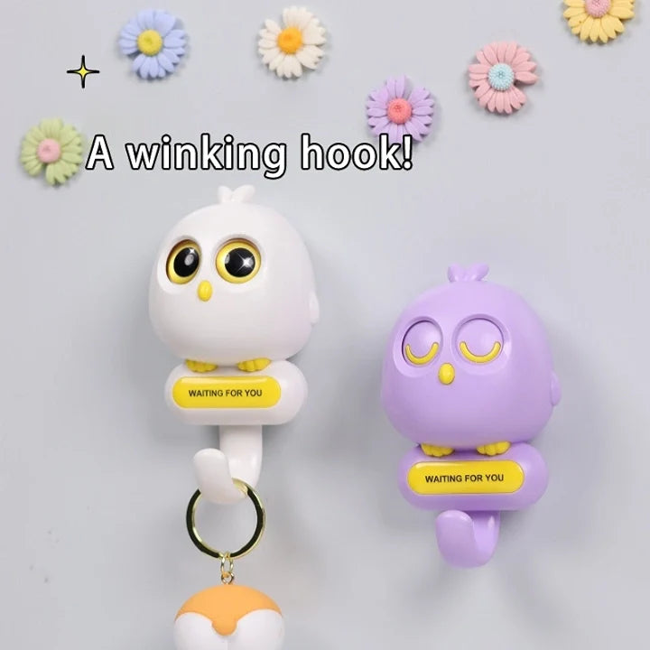 Bird Hook Adhesive Holder – Space-Saving Wall Hooks