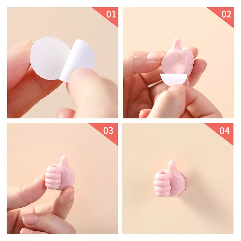 Little Adhesive Thumb Hooks