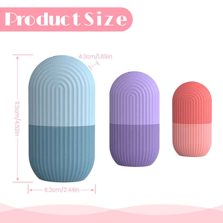 Glow Facial Ice Cube Massage Roller Tool